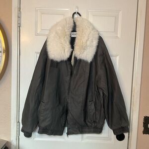 Fur collar Jacket